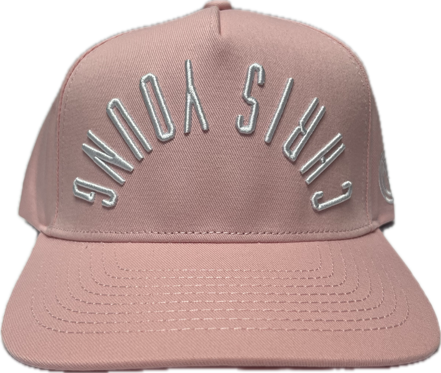 Chris Young Backwards Pink Hat