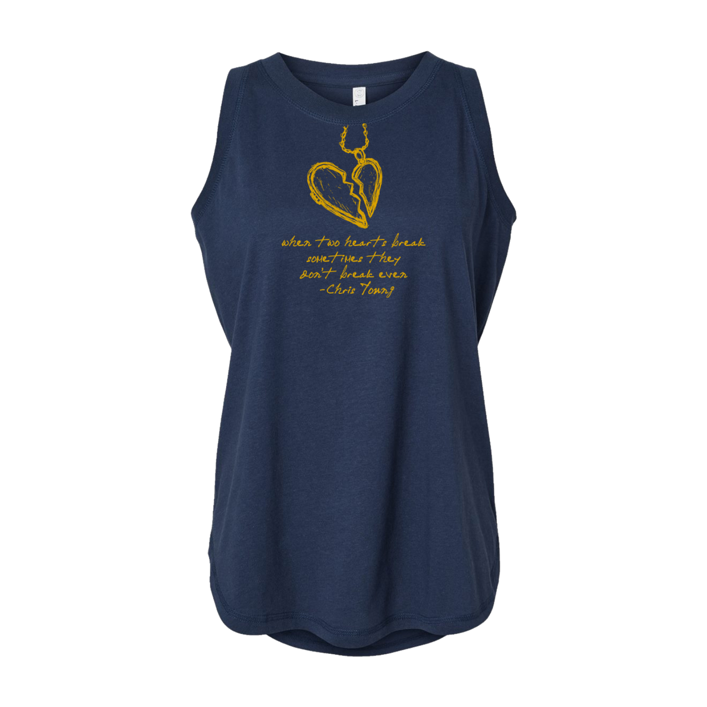 Two Hearts Relaxed Fit Tank