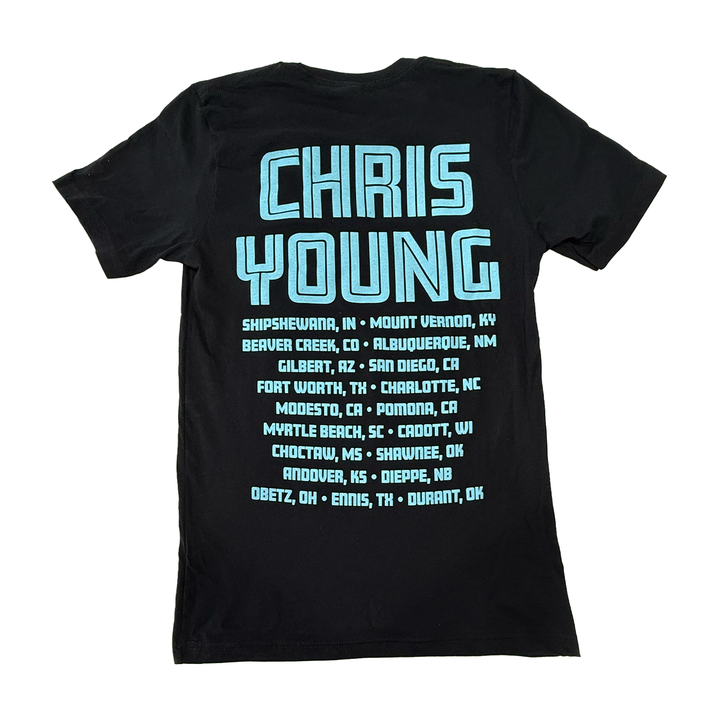 2025 Tour Tee Black