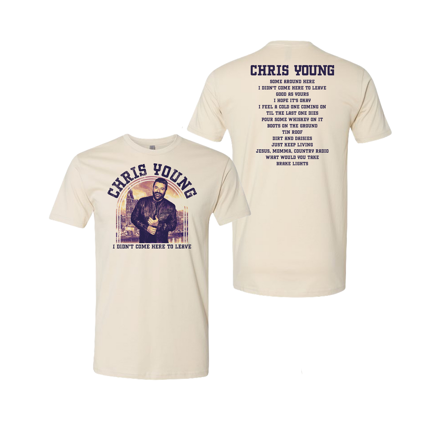 I Didn't Come Here To Leave Skyline Tee