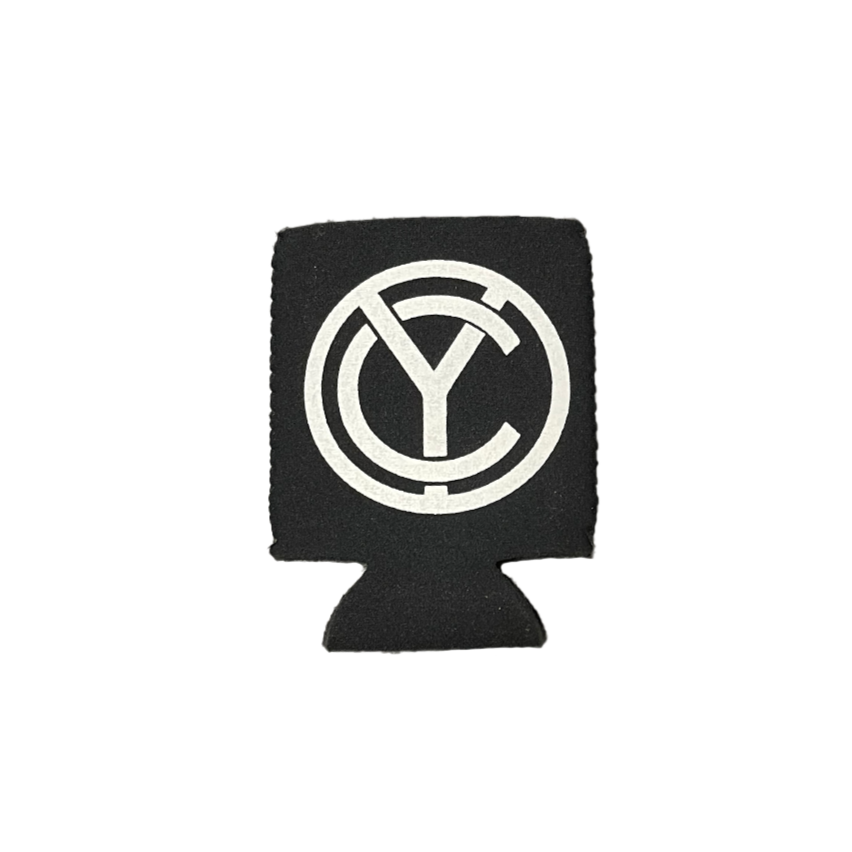 CY Famous Friends Black Koozie