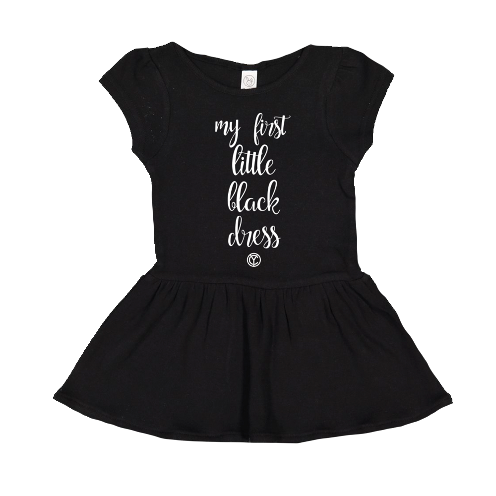 Newborn little 2025 black dress