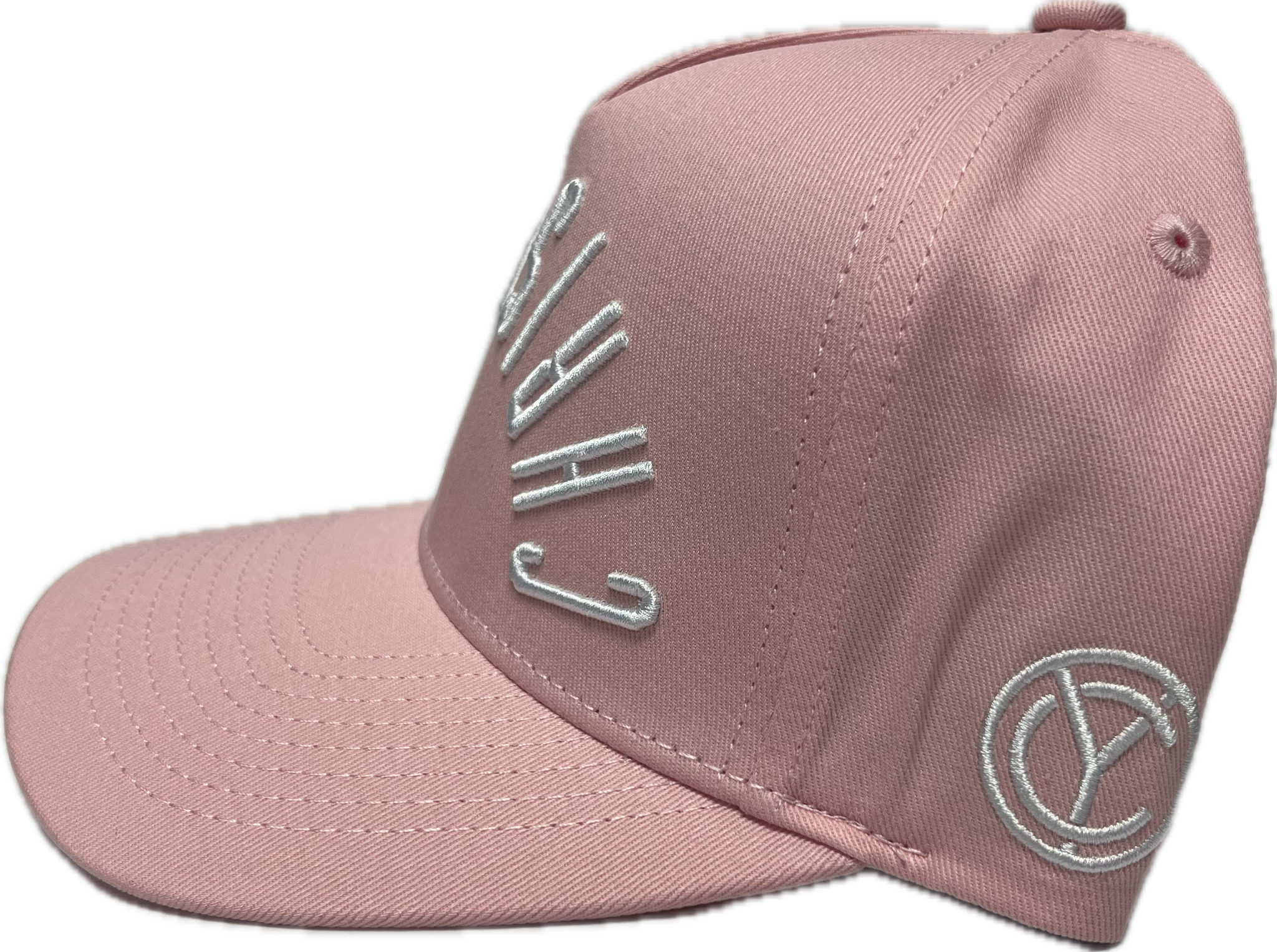 Chris Young Backwards Pink Hat