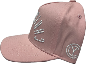 Chris Young Backwards Pink Hat