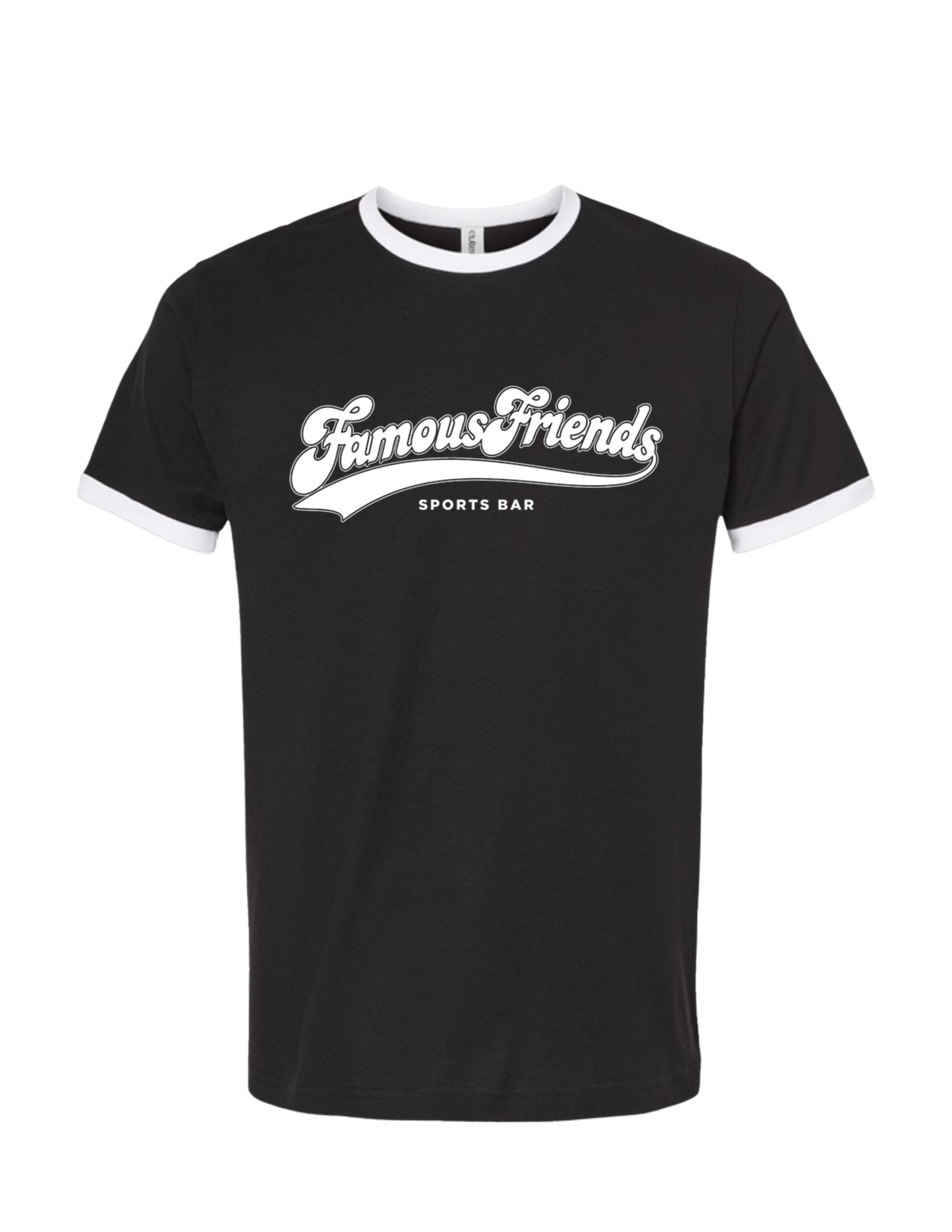 Famous Friends Ringer Tee
