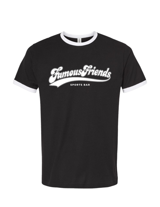 Famous Friends Ringer Tee