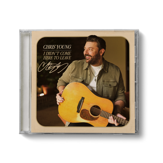 I Didn't Come Here To Leave Autographed CD