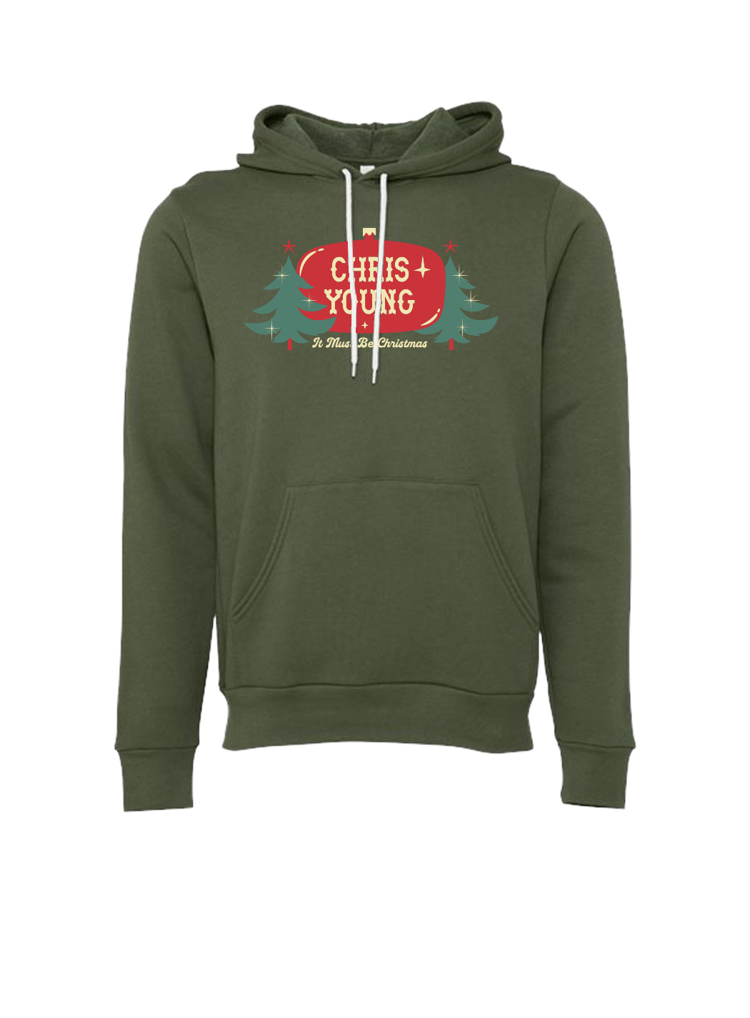 It Must Be Christmas Green Hoodie