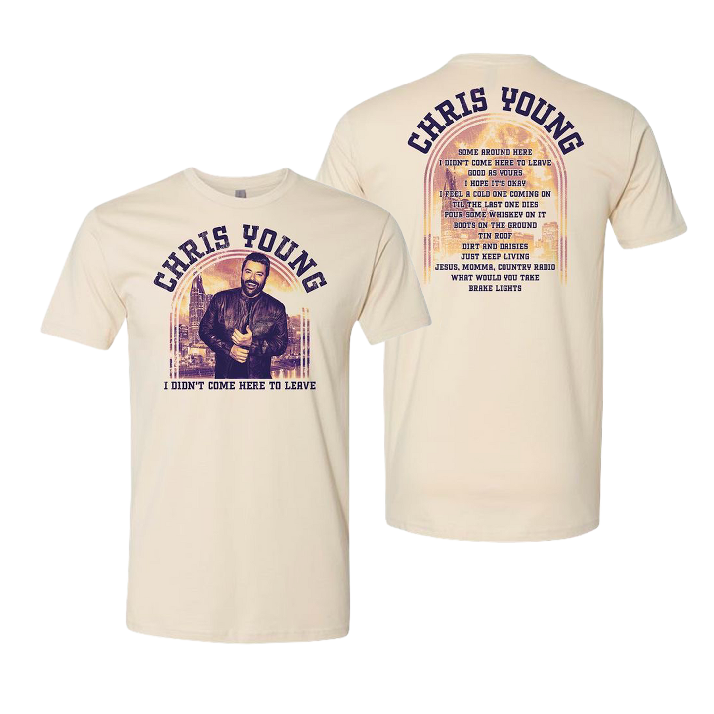 I Didn't Come Here To Leave Skyline Tee