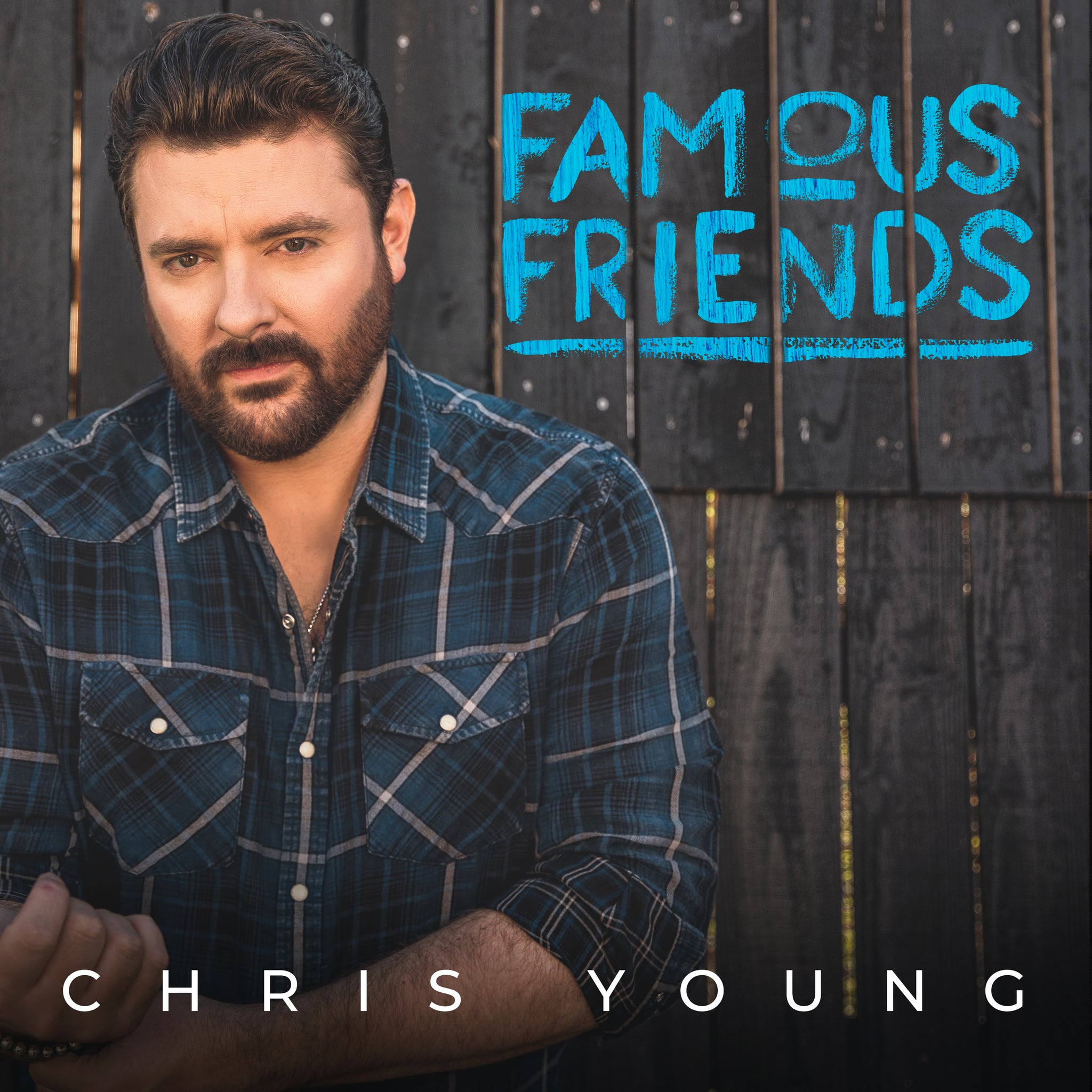 Autographed Blue Famous Friends CD