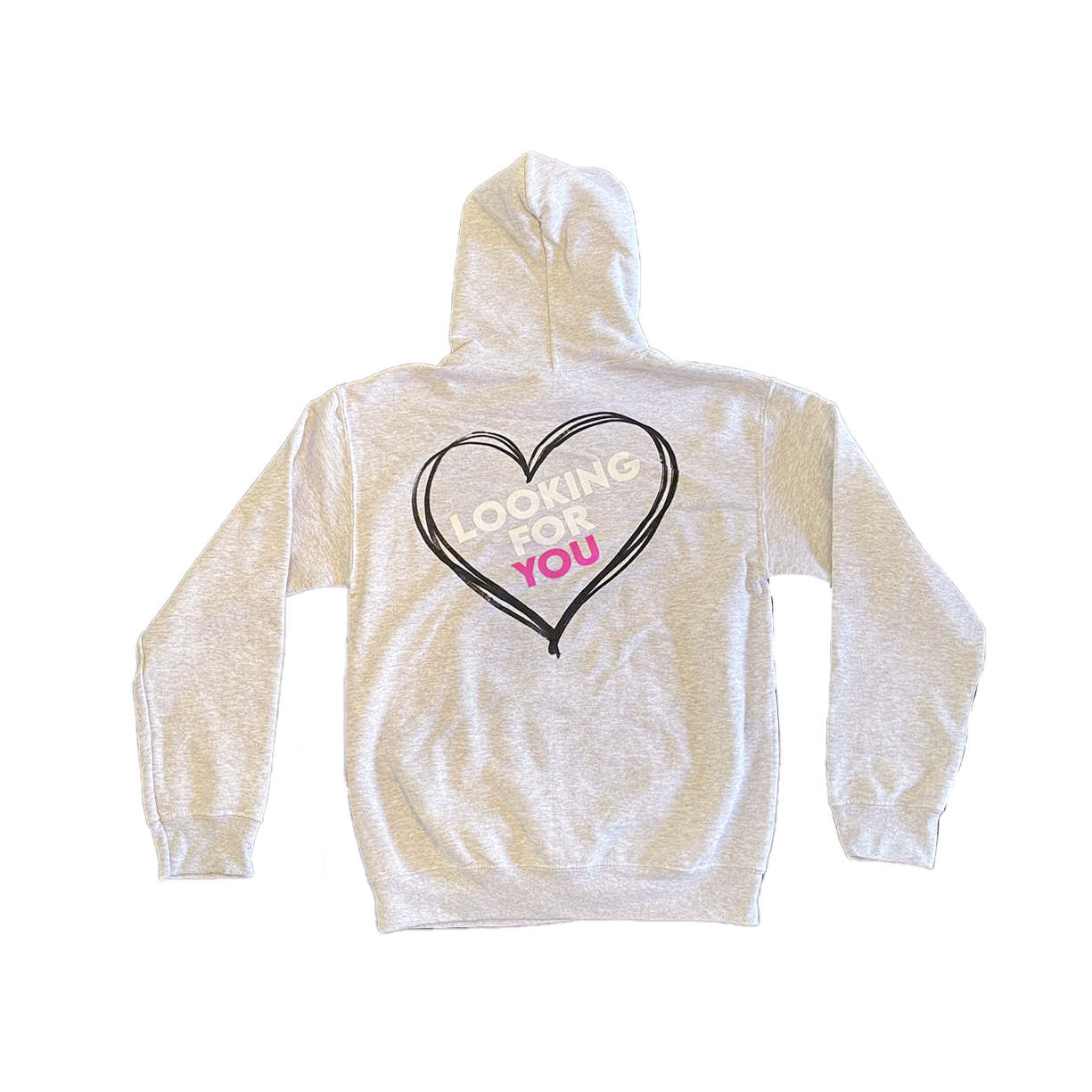 Looking For You Grey Hoodie