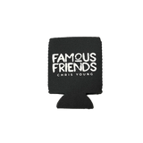 CY Famous Friends Black  Koozie